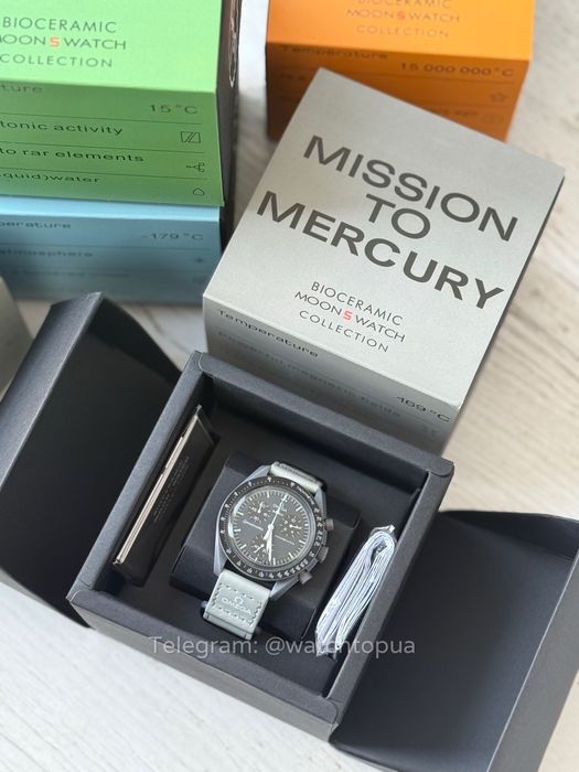 Годинник Omega x Swatch Speedmaster MoonSwatch – Mission to Mercury
