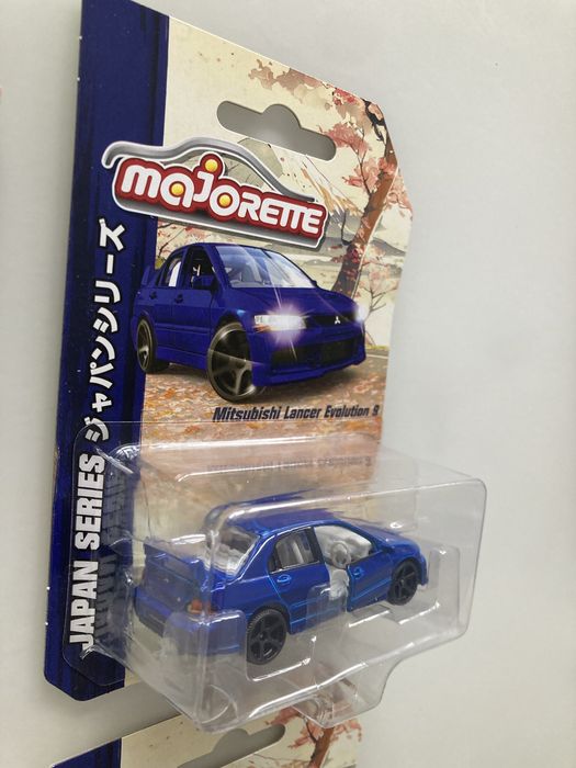 Zestaw 4 Majorette Japan Series x2 SkyLine Honda Civic Lancer evo 9 ;)