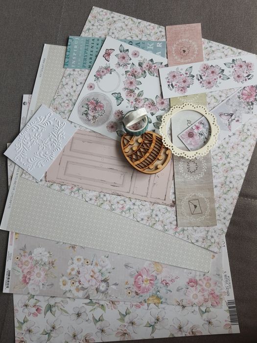 Scrapbooking KWIATY