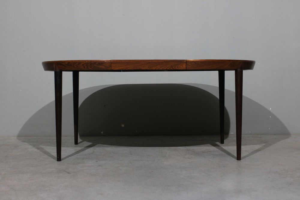 Mesa de jantar redonda Severin Hansen em pau santo | Meados do Século