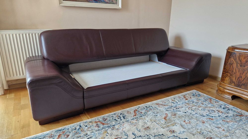 Sofa skórzana z funkcją spania | Etap Sofa