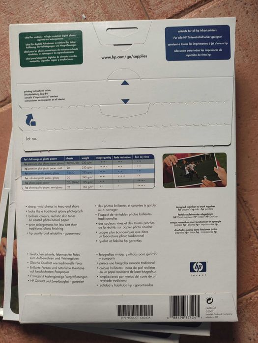 HP premium Photo Paper