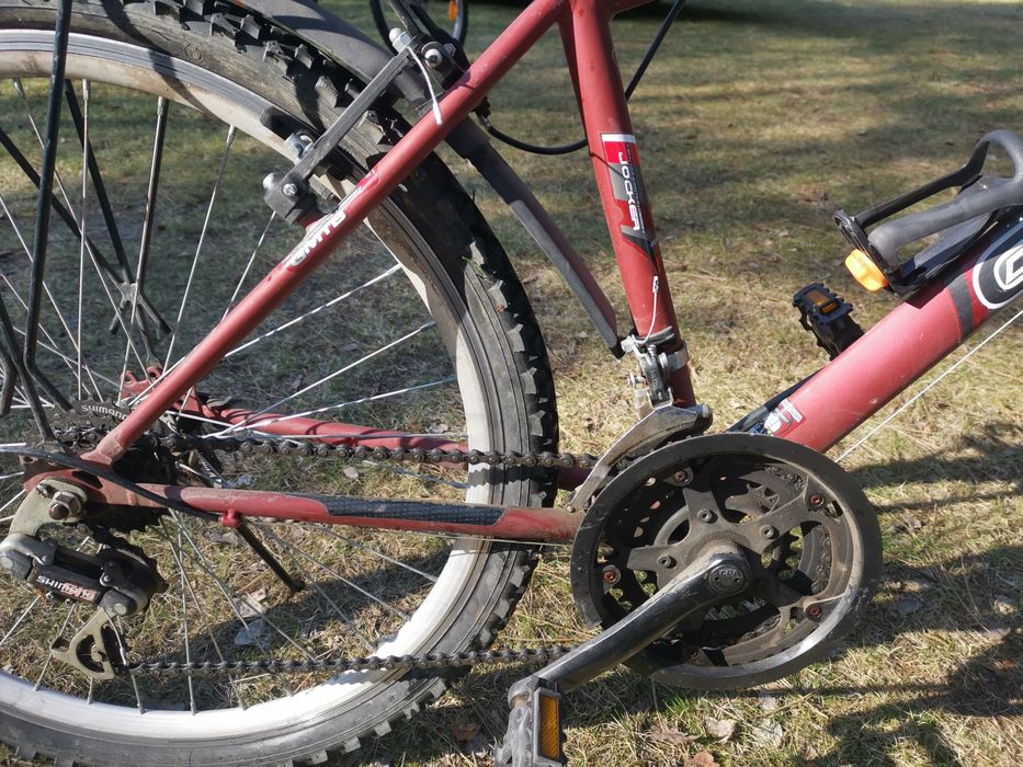 Rower koła 26 cali, z bagażnikiem