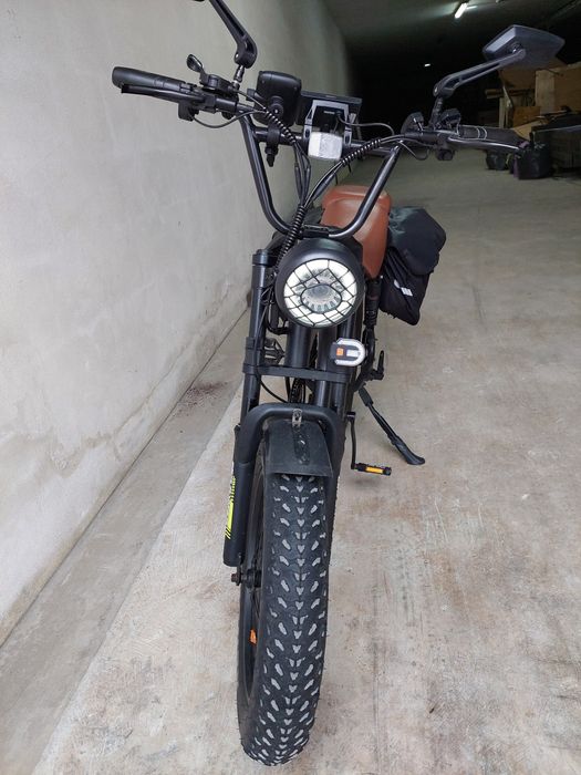 Bicicleta elétrica 1000W  50km/h autonomia 60km