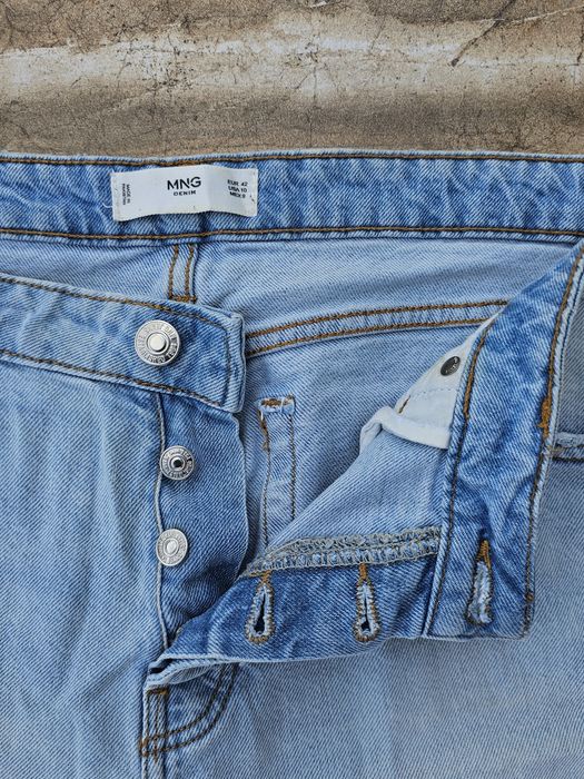 Джинси Mango р42 блакитні