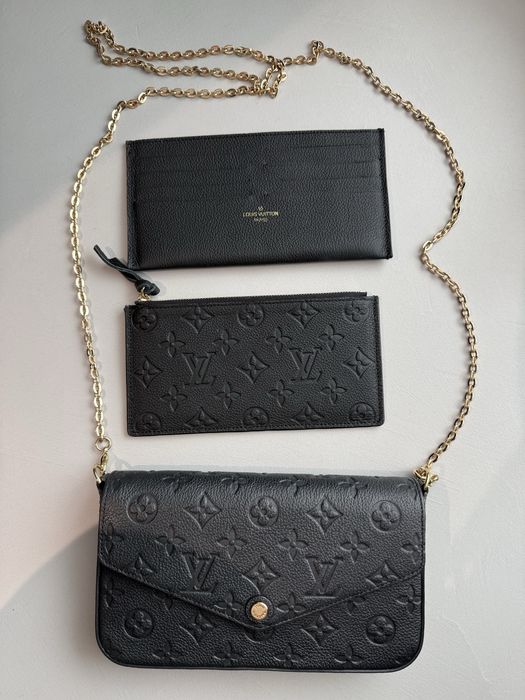 Torebka Louis Vuitton Pochette Félicie – Czarna Empreinte