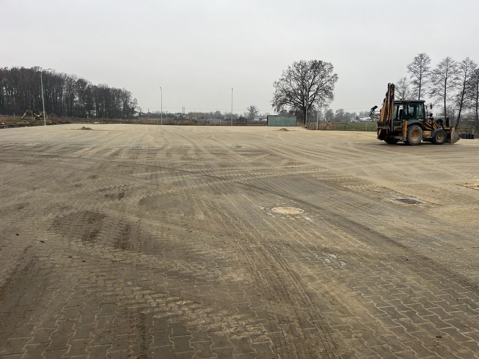 Układanie kostki brukowej przemysowo