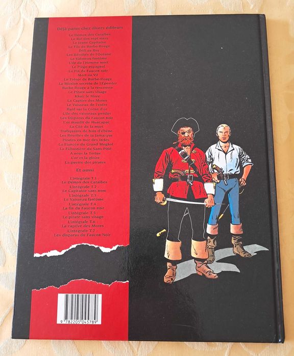 Livros BD - Série Barbe-Rouge (em francês)  - Só Vol. 31 - La Guerre des Pirates  DIFÍCIL ENCONTRAR