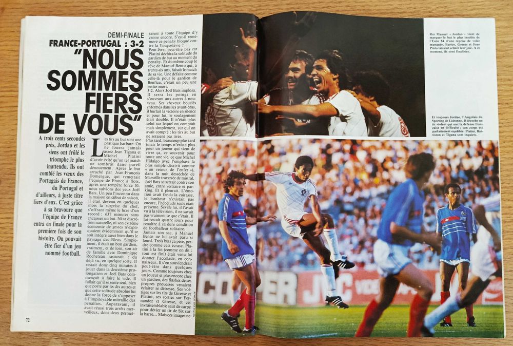 EURO 84 - Revista Mondial - França campeã