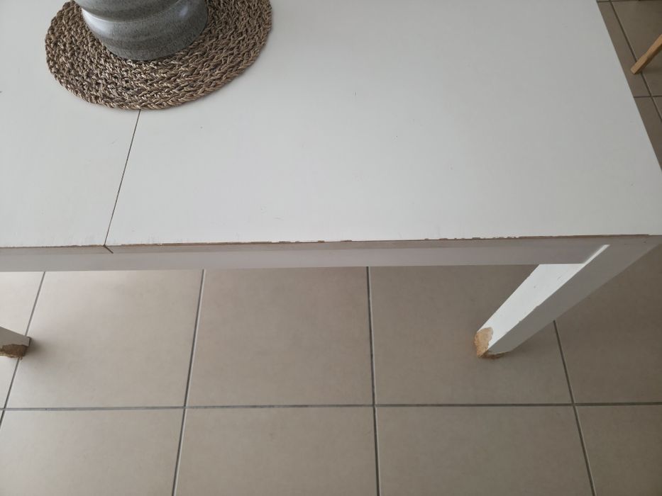 Mesa refeições extensível