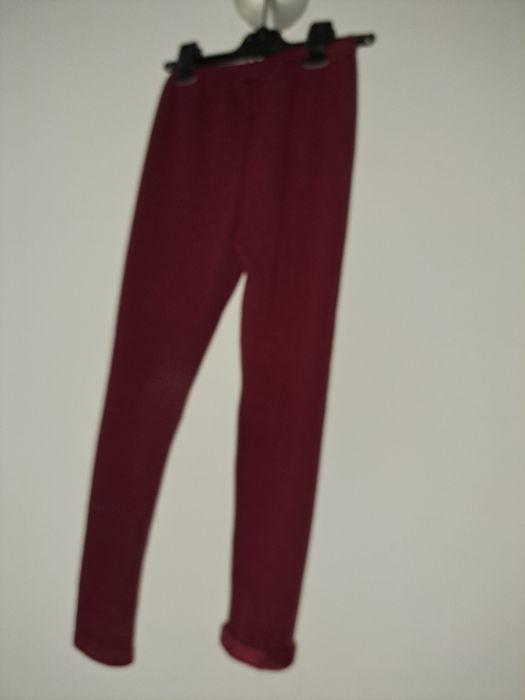 Leguins cardadas bordeaux 12 anos