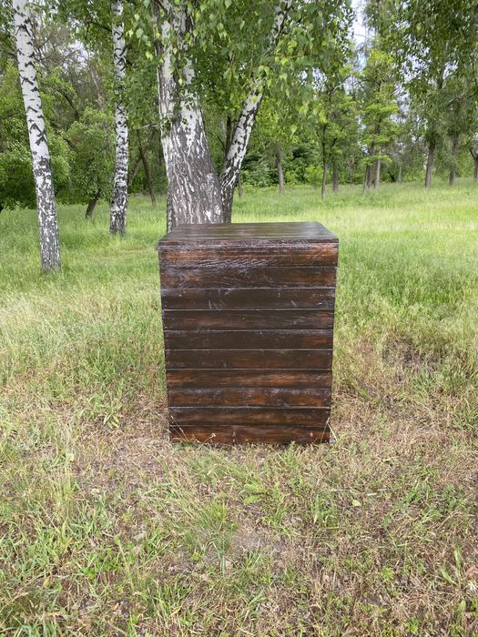 Мобільний стіл на роликах із гальмами (для кафе, салонів, офісу)