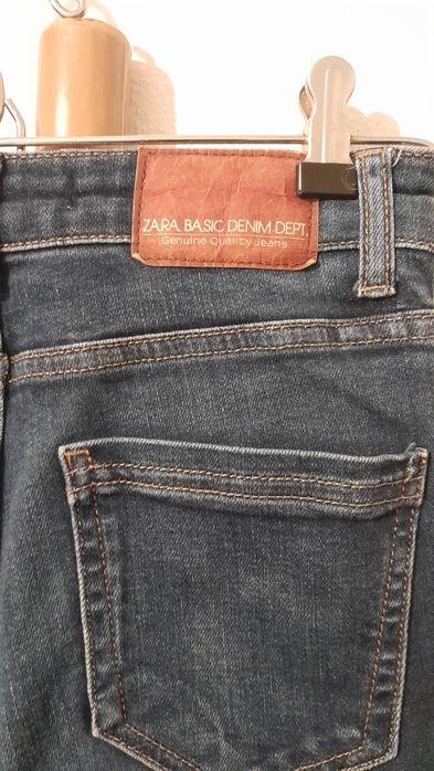 Calças de ganga Zara Basic Denim