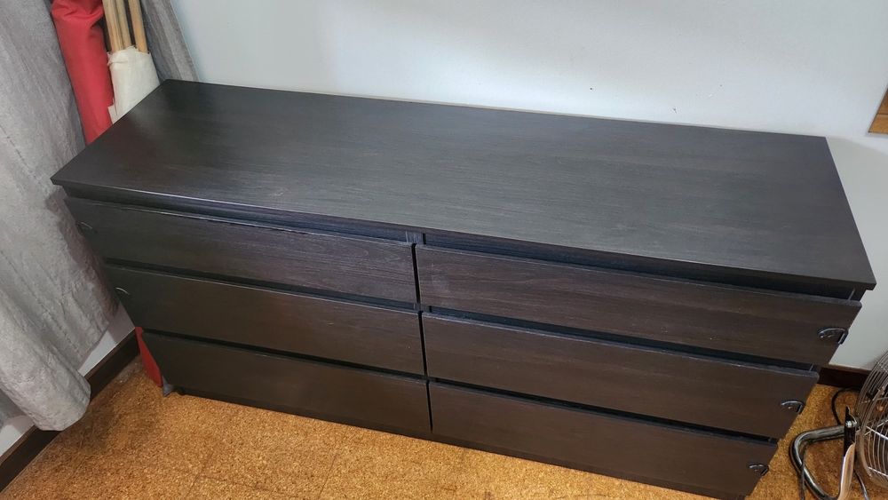 Comoda/Móvel  KULLEN IKEA 6 gavetas