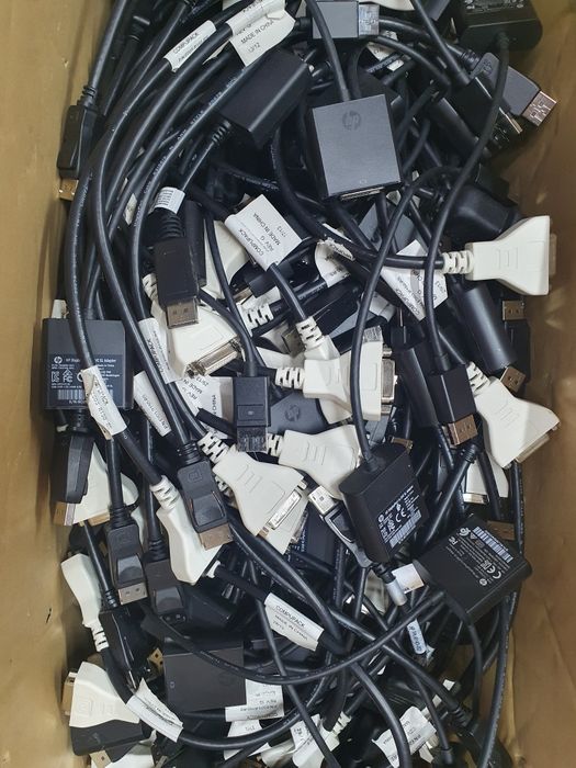 Перехідник адаптер Displayport to DVI-D HP Fujitsu оригінал