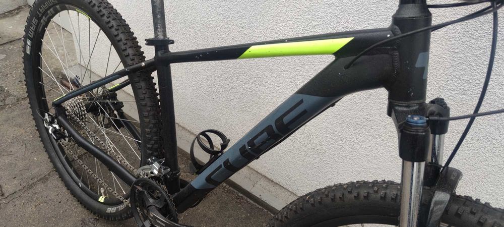 CUBE na wzrost 150-170 rock shox deore XT górski  mtb koła 29 komunia nowa kaseta łańcuch opony