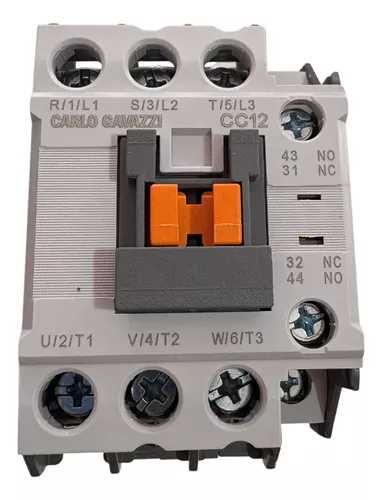 Stycznik Carlo Gavazzi CC12 – 12A, 3-fazowy, cewka 24VDC