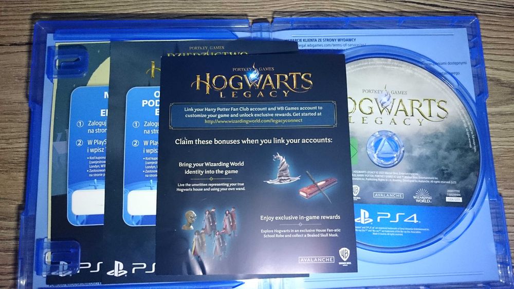 Hogwarts Legacy ps4 playstation 4 Dziedzictwo Hogwartu Harry Potter
