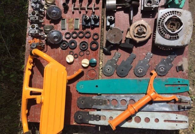 Бензопила Урал, Дружба картера, колинвалы, поршневые новое и б/у.