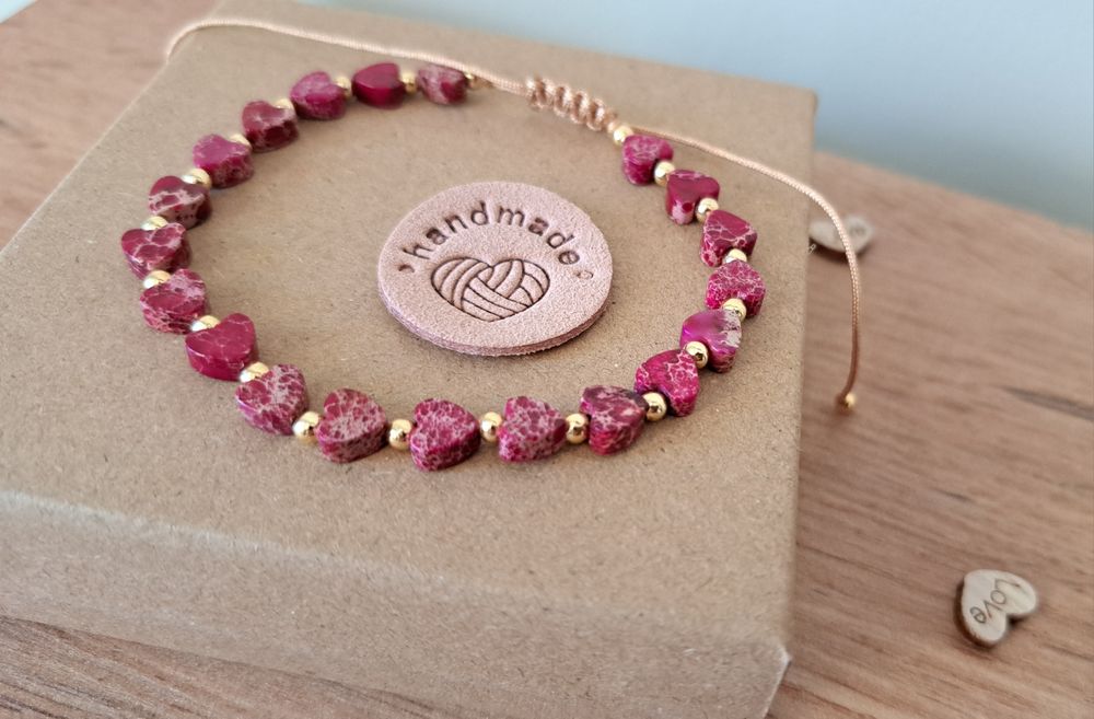 serduszkowa  bransoletka