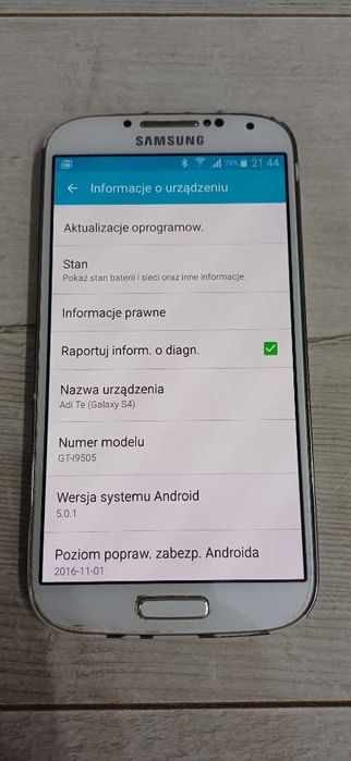 Smartfon Telefon Samsung Galaxy S4 16GB 2GB RAM NFC Android 5 Wysyłka!