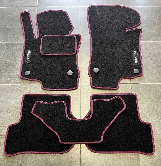 Ворсові коврики для Шкода Октавія\ Skoda Oktavia A5\ А7\ А8\ Tour