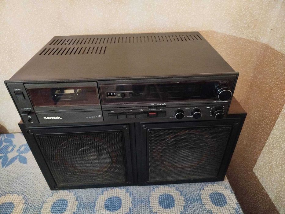 Магнітофон Маяк М-240С-1 з колонками