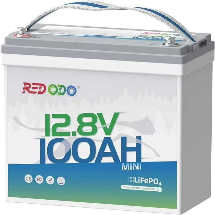 Акумулятор LiFePo4 Redodo MINI Bluetooth 12v 100AH