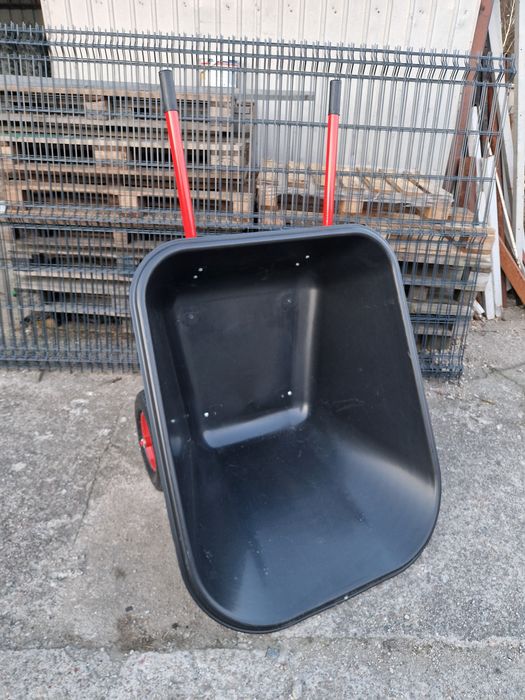 Taczka japonka dwukolowa 300L taczki wózek gospodarczy