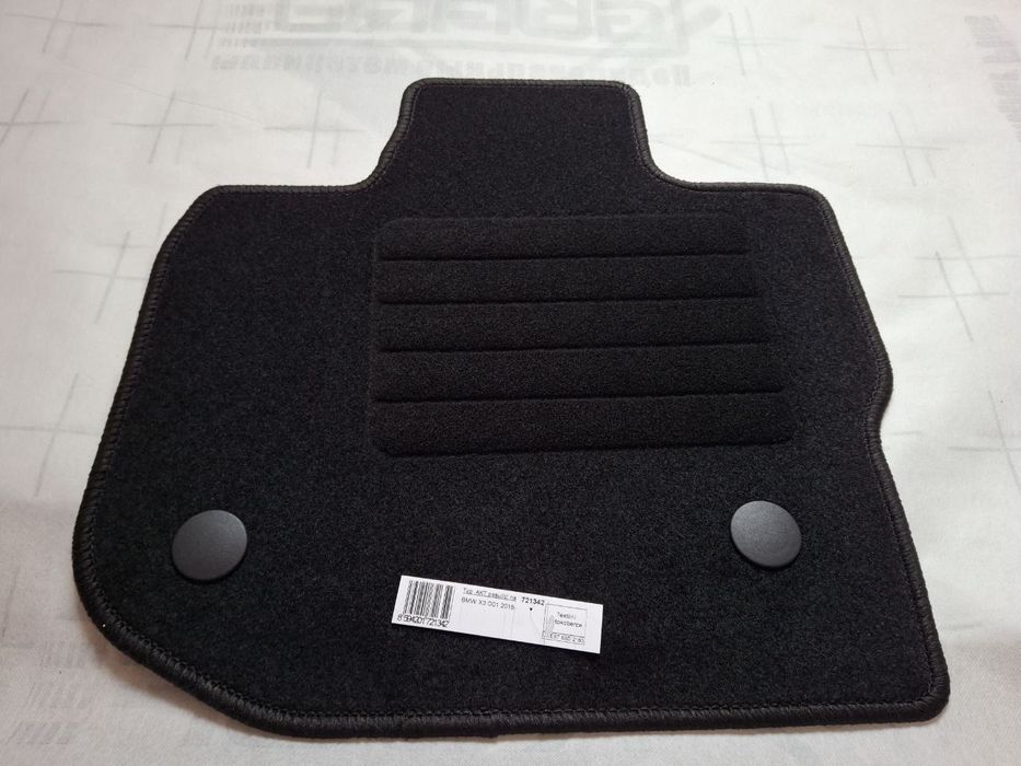 Коврики BMW текстильні Килимки БМВ в салон ЧЕХІЯ E70 E60  F10 F15 G01