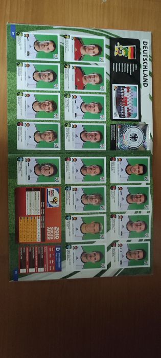 Caderneta mundial 2010 completa