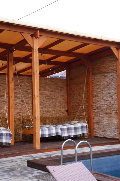 Аренда дома посуточно, БАНЯ на дровах + купель Харьков!