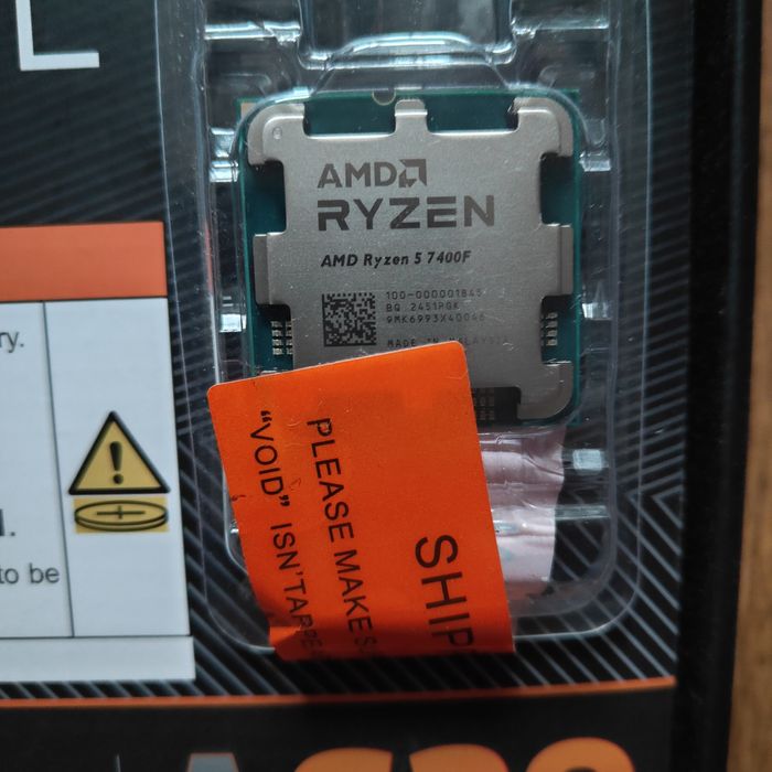 Ryzen 5 7400F/ MSI PRO A620M-E