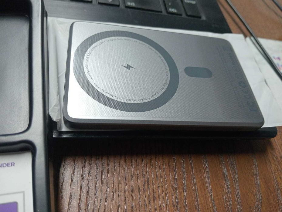 Power Bank Magnética LISEN 5000mAh - Ultra-Slim MagSafe - NOVA