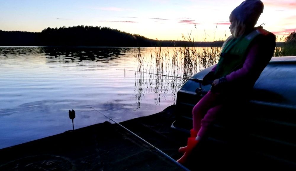 Domek kempingowy nad jeziorem płot, linia brzegowa, 40m-pomost, plaza