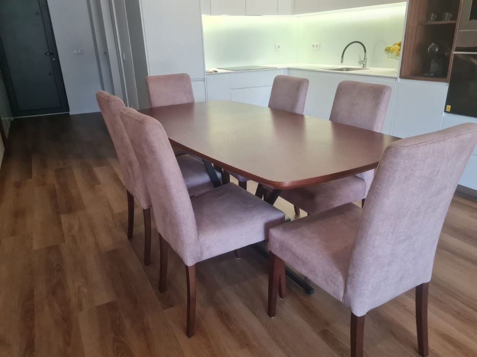 Mesa jantar nogueira