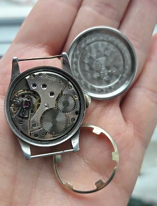 Tissot Bullseye  z 1944 roku II Wojna Światowa  Vintage