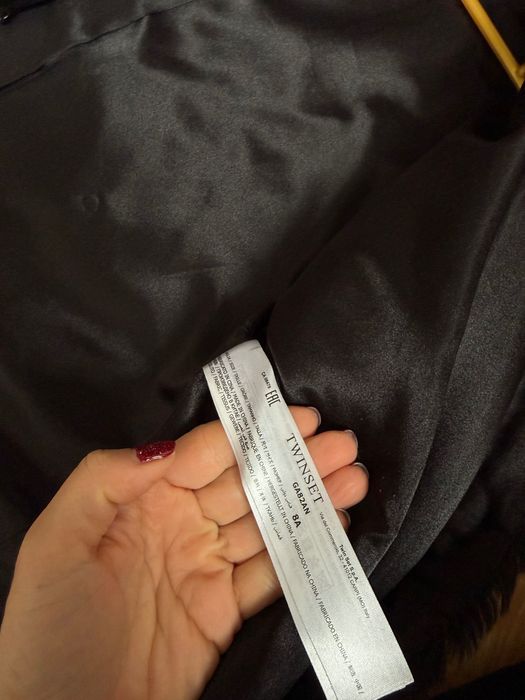 Шуба, куртка для дівчинки демисезонна TWINSET