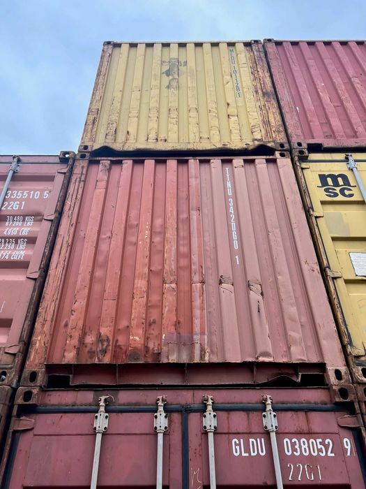 Kontener morski magazynowy budowlany 20 DV używany – TS-CONT