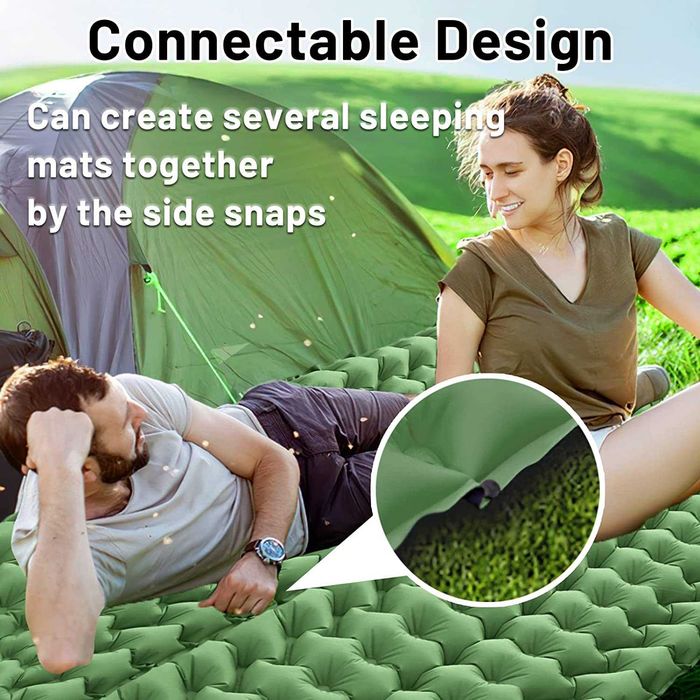 Colchão insuflável para campismo/ viagens/ praia - novo