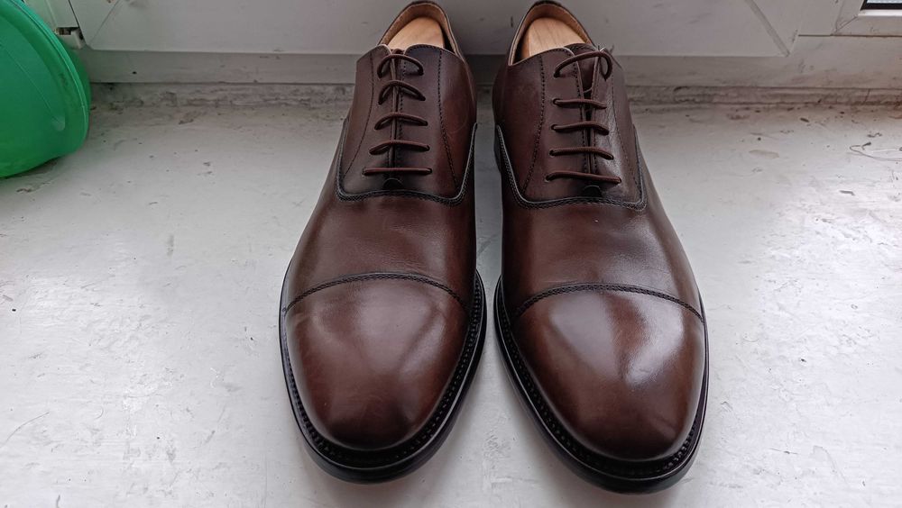 Нові Статусні Преміум туфлі  MARIO BRUNI Made in Italy. Р 45.29.5 см
