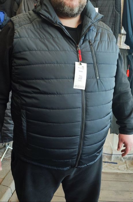 Жилетки мужские больших размеров