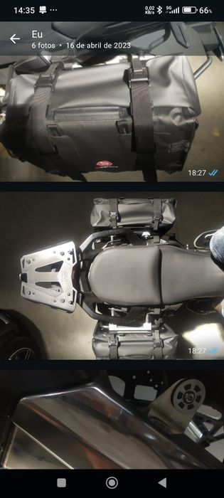 Africa twin alforges laterais Bagtecs XA 32  placas laterais XA 32  Honda ,  BMW, Yamaha, Ducati, Harley, CF, Cagiva, Triumph