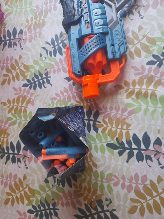 Nerf elite2.0 arma com balas