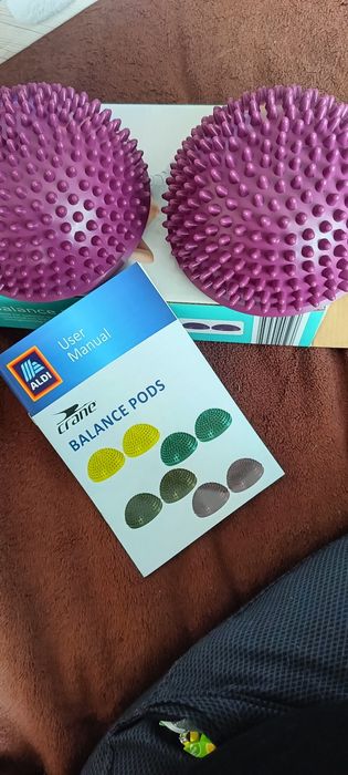 Półkule poduszki sensoryczne do rehabilitacji stóp