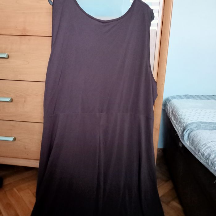 Sukienka duża,z falbaną Mia Linea 56/58