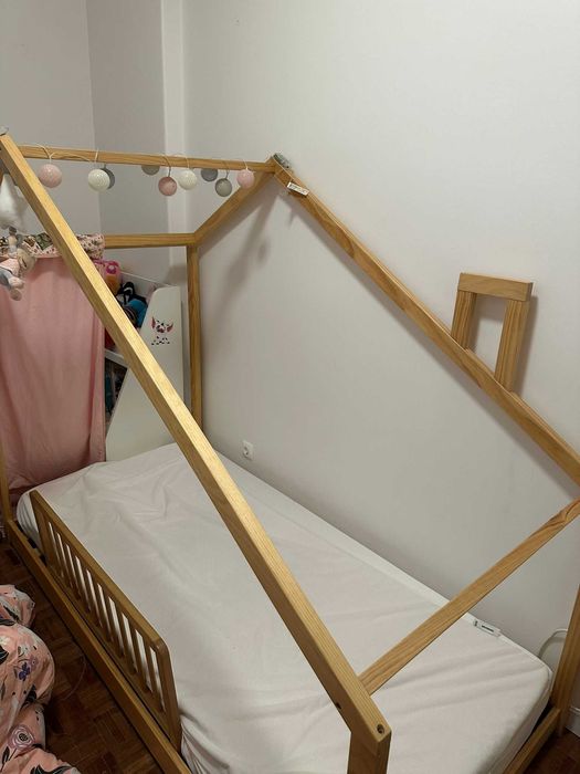 Cama Criança Montesori Casinha