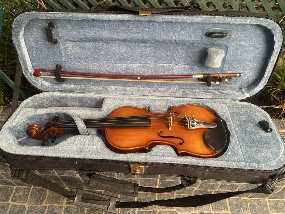 Violino Corina SV-90 Tamanho 1/4 (Ideal para Crianças / Iniciação) + Arco + Estojo