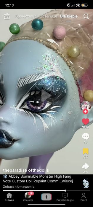 Monster high ciałko draczki