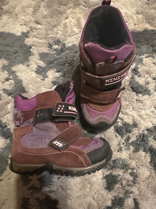 Черевики теплі для дівчинки